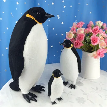 Simulácia Penguin Veľké, Stredné a Malé Č. 3, Kreatívne Domáce Dekorácie Statický Model Remeselné