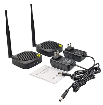 50M Bezdrôtový Prenos Extender Vysielač, Prijímač, 1080P HD Video Kábel Rozšírenie HDMI-kompatibilného Prenosného POČÍTAČA K TV Monitor