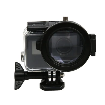 Gopro 58mm +16 Krát zväčšovacie sklo Colse-up HD Makro Objektív Filter Adaptér Krúžok pre GoPro HERO 7 6 5 Akčné Kamery Príslušenstvo