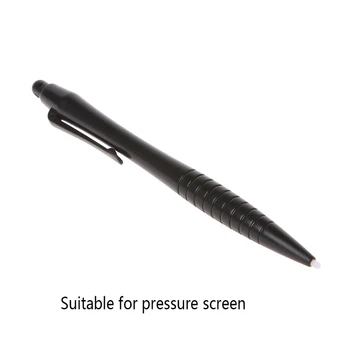 1 ks Čierny Plastový Stylus Pen Pre Video Hry Hráč Odporový Dotykový Displej