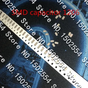 50PCS/VEĽA SMD keramické kondenzátor 1206 39PF 50 NPO 5% C0G Pôvodné Non-polarita Keramický Kondenzátor