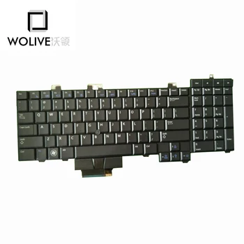 Zbrusu Nový Notebook, klávesnica pre DELL M6400 US Rozloženie klávesnice s podsvietením na sklade