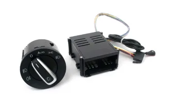 Svetelný Senzor a Auto Euro Hlava Light Switch Retrofit Súprava Pre VW Volkswagen Passat B5 / B5.5