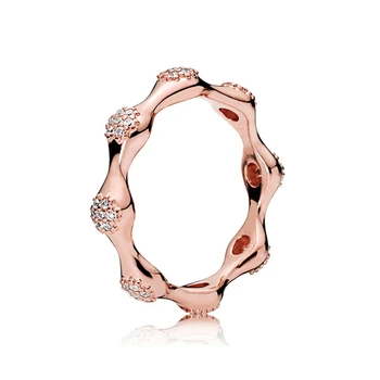 WHOLEGEM 2020 novej dámskej módy romantický svadobný prsteň jemné jednoduché prst prsteň módne šperky darček