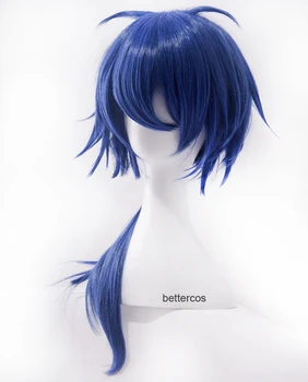 Rozdelenie Rap Bitky Hypnózy MIC Kocky Arisugawa Cosplay Parochňu 60 cm Modrou Vlnovkou Tepelne Odolných Syntetických Vlasy, Parochne + Parochňu Spp