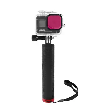 Športové Fotoaparát Vodotesný Shell Ochranný Kryt, Podvodné Fotografie, Potápanie Stick Vztlak Stick pre GoPro Hero 8 Príslušenstvo
