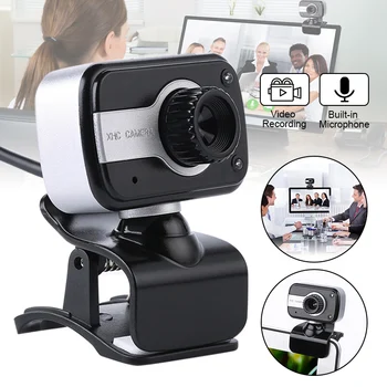 USB 2.0, HD Webcam pracovnej Plochy Notebooku, PC Video Telefonovanie Kamera s Mikrofónom Nastaviteľné H-najlepšie