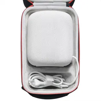 Pevný EVA Cestovné Zips Prípade Skladovanie Taška Puzdro pre Apple HomePod Bluetooth Reproduktor