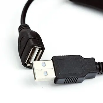 Samec Samica USB Kábel S vypínačom ON/OFF Kábel Rozšírenie Prepnúť Na USB Lampa USB Ventilátor LED Svetelné Pásy Power Line 2A Prúd