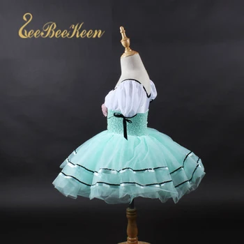 Baletné Sukne Pfofessional Balet Tutu Šaty Pre Dievčatá, Ženy Fáze Výkonu Baletné Šaty Dancewear Balerína Oblečenie Balerína