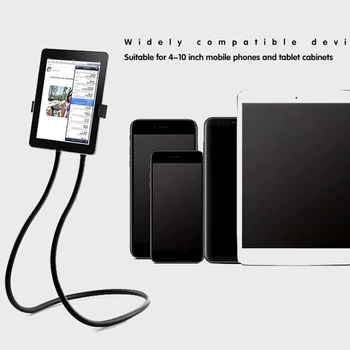 Netic Lenivý Držiaka Telefónu Visí Držiak na Tablet pre iPad, Stojan Univerzálny Mobilný Telefón Stojan 360 Rotujúce Visí na Krku