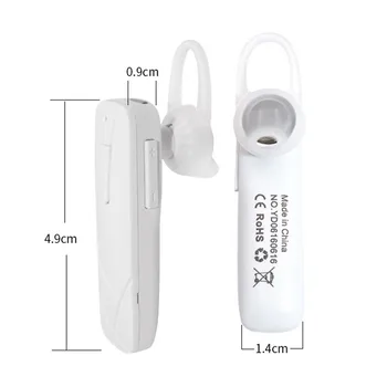 Mini bluetooth slúchadlá s mikrofónom Funkciu Bluetooth 4.1 Slúchadlá Kontroly Prenosných S Mic Šport Slúchadlo Pre Samsung