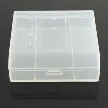 Plastové Pevný Biely Batérie Prípade Úložný Box pre 4x14500/Zsdp Jasné Dropshipping Mar 30
