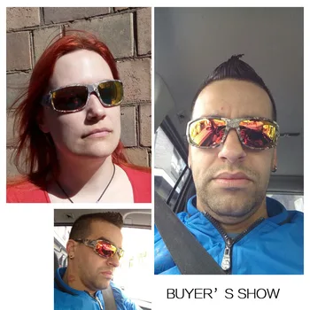 JIANGTUN Nové Módne Populárne Kamufláž Polarizované slnečné Okuliare Muži Ženy Značky Dizajnér Modrá Červená Farba Poťahu Zrkadlo Slnečné Okuliare