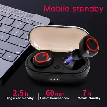 Nepremokavé TWS Bluetooth 5.0 Bezdrôtové Slúchadlá Športové Herné Slúchadlá Hifi Stereo Slúchadlá Šumu Mini Headset