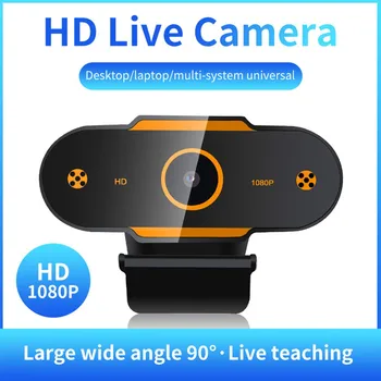 Najpredávanejšie produktu Full HD 1080P Web Cam Desktop PC videohovory Webkamera Kamera s Mikrofónom Podporu Veľkoobchod Dropshipping