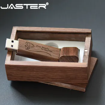 JASTER hot predaj usb box drevené vonkajšie skladovanie ( bez loga), USB 2.0, 4 GB 8 GB 16 GB 32 GB, 64 GB 128 GB USB flash disk kl ' úč